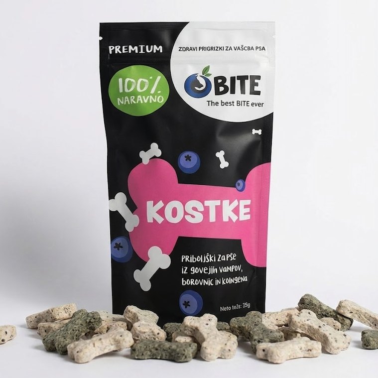 BITE KOSTKE MINI – naravni priboljški za male tačke