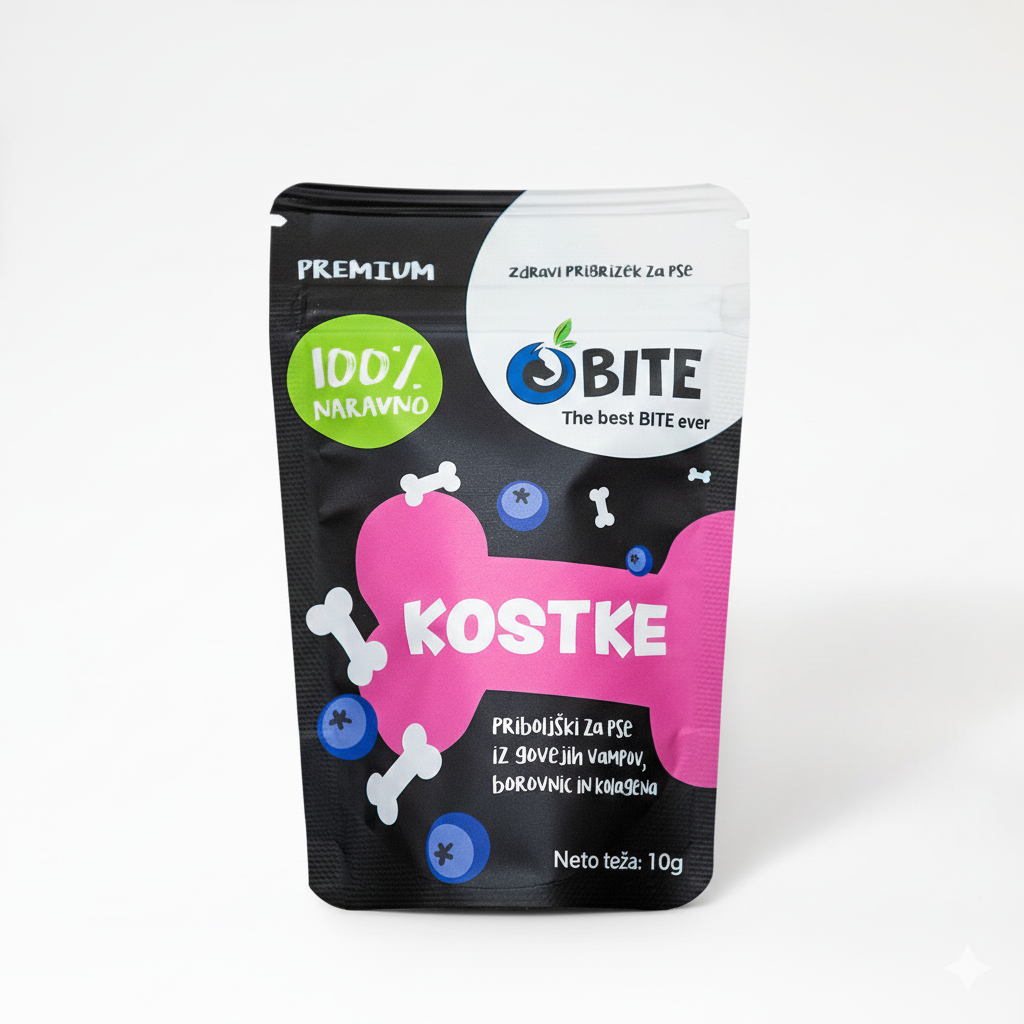 BITE KOSTKE MINI – naravni priboljški za male tačke